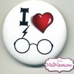 Harry Potter Golden Snitch Ball Buttons..