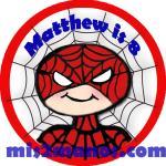 Superhero Stickers Personalized Labels 2 Inch..