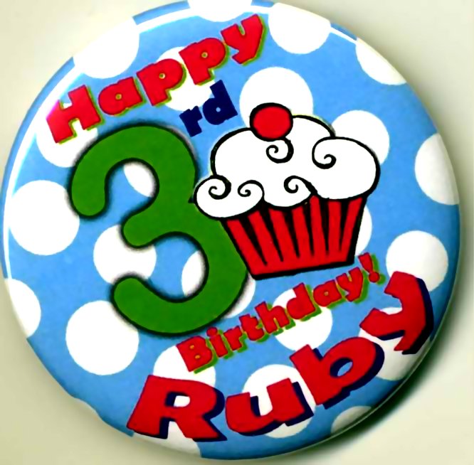 Cupcake Birthday Party Buttons Personalized Buttons Custom Buttons